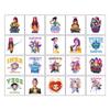 20PCS Rumi Kpop Temporary Tattoo Stickers Cute Cartoon Design Waterproof Funny Party Christmas Gift Ideas