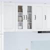 Porto Wall Mounted Glass Cabinet High Gloss White 60 x 31 x 80 cm
