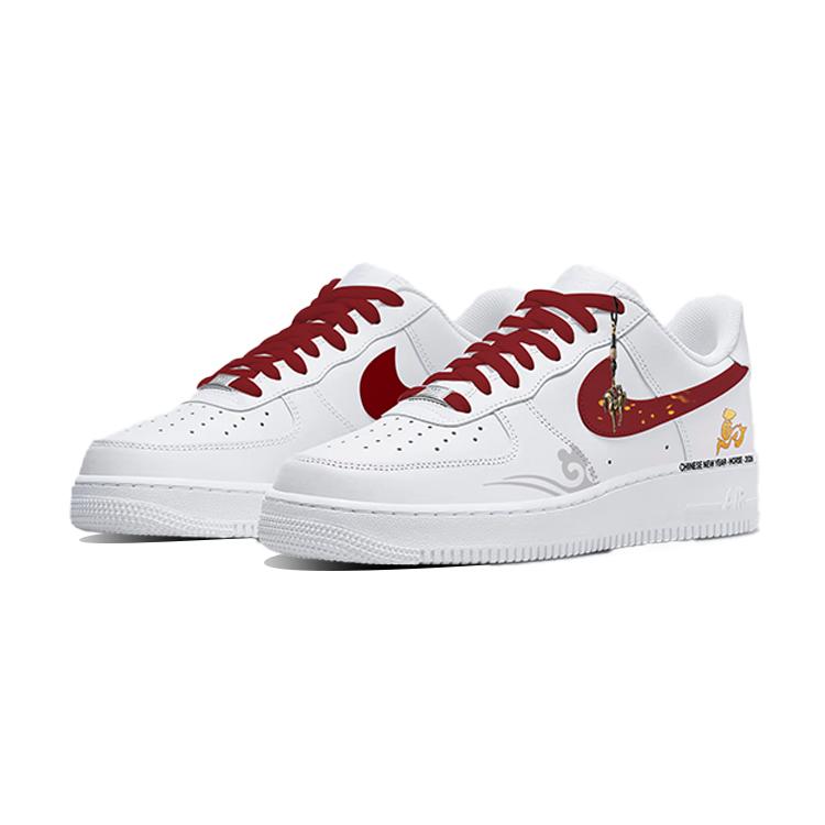 Nike Scarpe da Skateboard Nike Air Force 1 Thermal Coverage Low top da Uomo Bianche CW2288-111 (Team1681-)