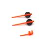 3Pcs Motorcycle Speedometer Pointer Needle Pins White/Red For Honda CB400 SF VTEC CB-1 Kawasaki ZRX400 Yamaha XJR400 Parts