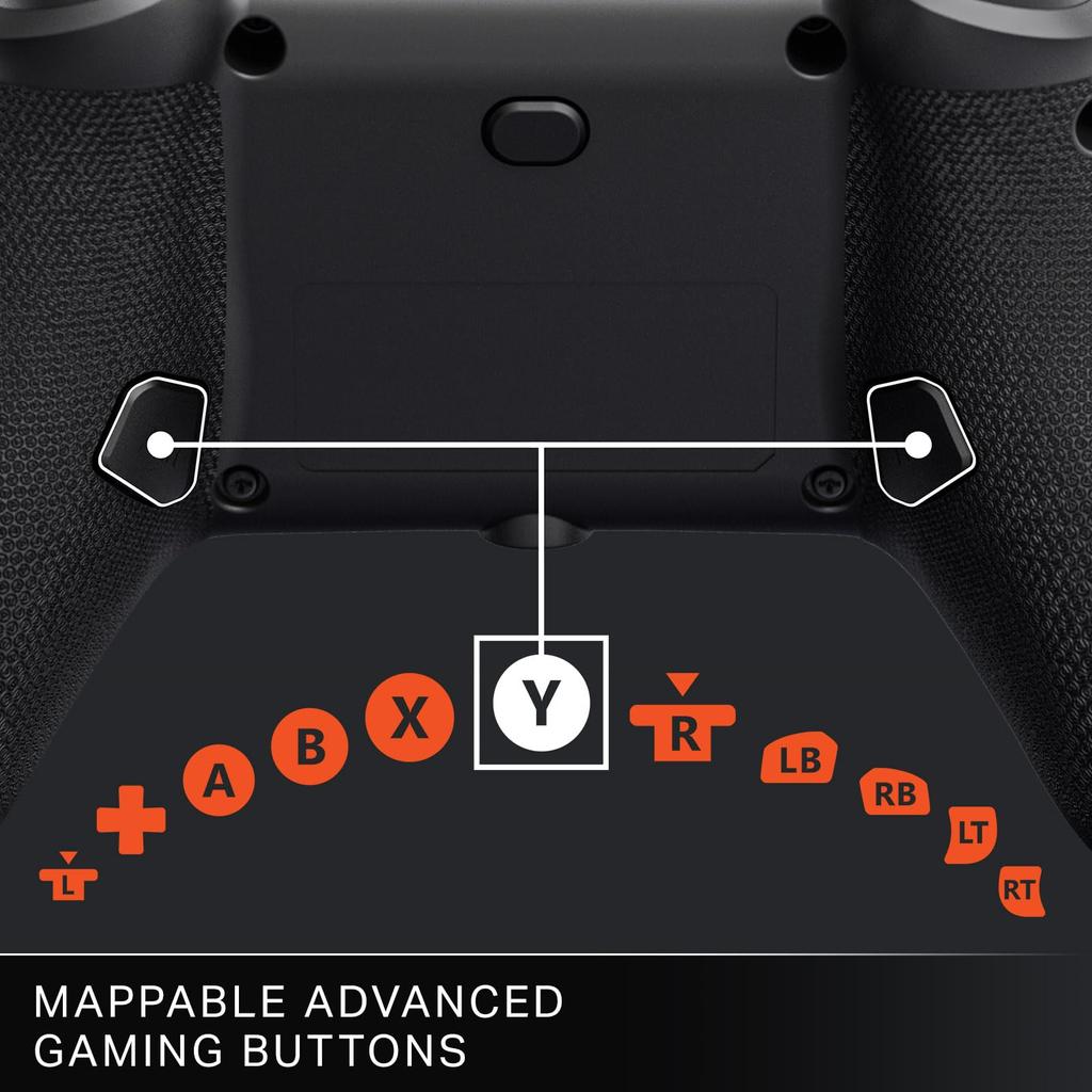 [Officially Licensed Xbox Product] PowerA Advantage Plus Wired Controller for Xbox Series X|S - Black XBGP0439-01