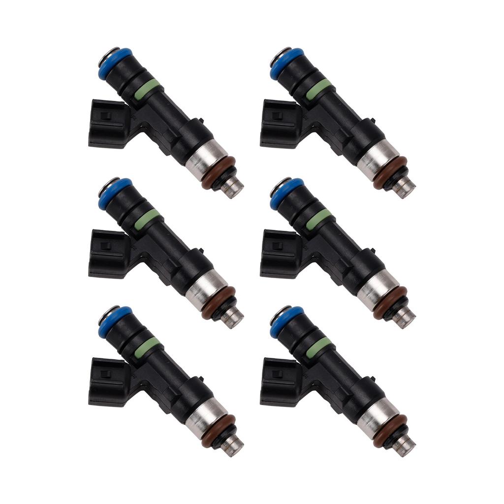 6PC 0280158055 Fuel Injectors 5L2Z9F593CA For Mercury Mountaineer Ford Explorer