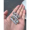 20/50PCS M6 M8 M12 EU Aluminum Profile Elastic Fastener 2020 3030 4040 4545 Butterfly Fastener Built-in Connector Frame Assembly