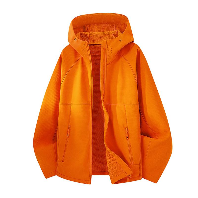 Jacquard Hooded Soft Shell Jacket: New Style for Men & Women - Quality Outdoor Wear