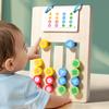 Preschool Shape Color Matching Game Montessori Wooden Sorting Puzzle Toy For Kids Cognitive Thinking Early Learning Toy