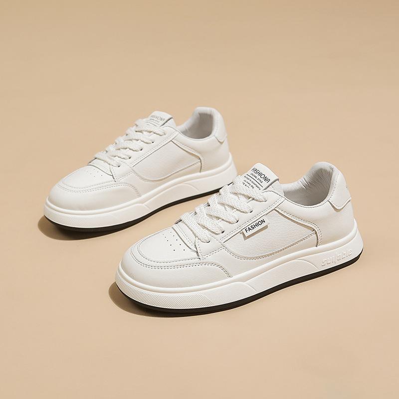 

Little white shoes women, spring and autumn new super fire thick-soled soft-soled women s shoes board shoes women s versatile casual sports shoes 40 чёрный