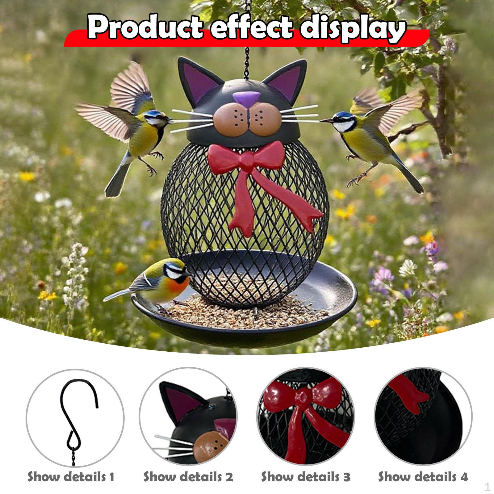 

Hanging Bird Feeder,Feeding Dish Tray,Food Dispenser,Hummingbirds Station for Parrot