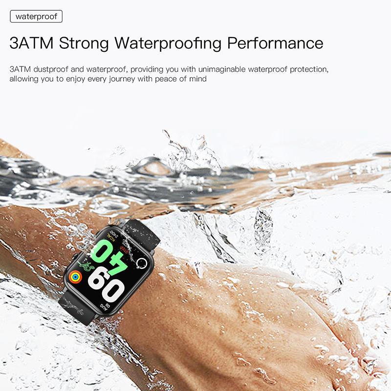 Q19 Pro Max Bluetooth-compatible Calling Smart Watch Heart Rate Sleep Monitoring Fitness Tracker Smart Bracelet