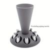 Piping Bag Nozzles Storage Rack Stand with 8 Slots Scalable Bracket Baking Accessories Holder Cake Decorating Pastry Bag Set