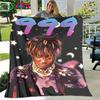 Mode Hip-Hop-Sänger J-Juice WRLD Flanell Decke für Erwachsene und Kinder Sofa Bett Dekoration Decke Tragbare Decke Geschenk