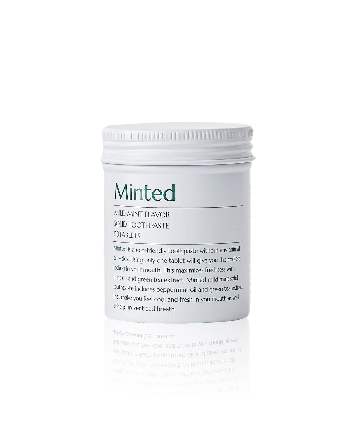 Mild Mint Solid Toothpaste 90 Tablets (1.5 Month Supply)