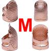 10PCS Adjustable Sewing Thimble Retro Sewing Finger Protection Cover Needle Thimble Ring Handmade DIY Craft Embroidery Sewing Tools