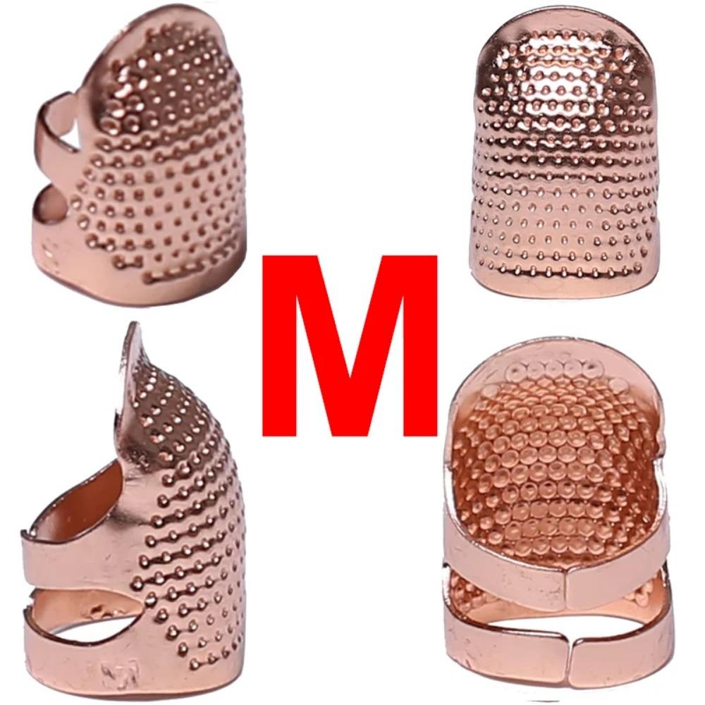 10PCS Adjustable Sewing Thimble Retro Sewing Finger Protection Cover Needle Thimble Ring Handmade DIY Craft Embroidery Sewing Tools