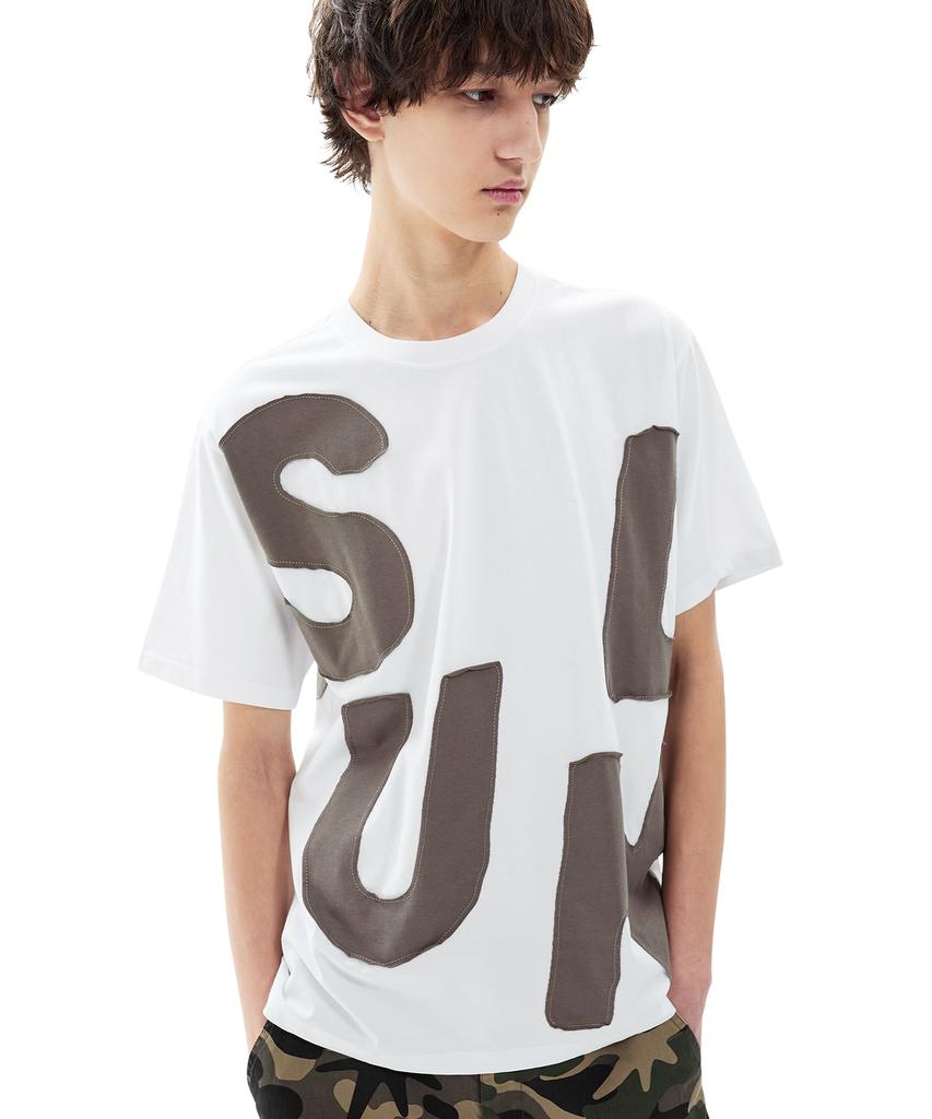 Sseonleobeutueo Capital Tee White/Taupe