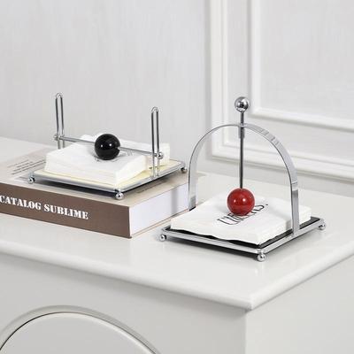 Paper Towel Holder Kitchen Tissue Box Home Restaurant Party Decor Stainless Steel Tissue Napkin Paper Serviette Dispenser Table
