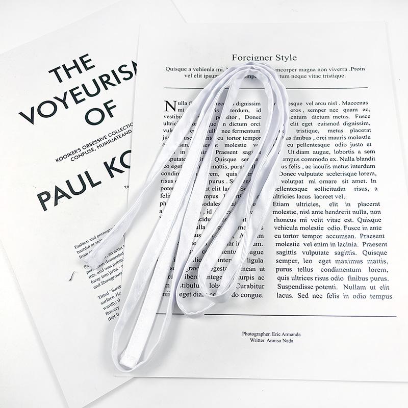 Spring/Summer Thin Tie & Belt Set: Solid Color, Versatile & Simple Clothing Accessories