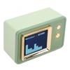 Compact BT Speaker Dynamic Scene Lyrics Desktop Clock Calendar Projection Screen Speaker for Daily