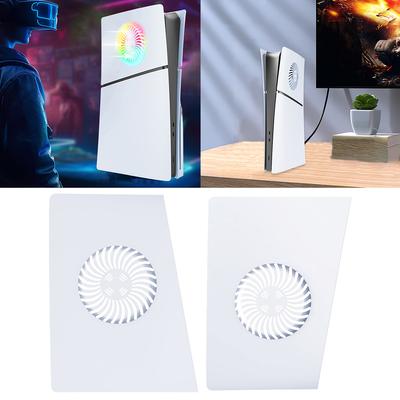 Replacement Shell with Cooling Vents Premium ABS Replacement Shell Anti-Scratch Hard Faceplate for Playstation 5 Slim