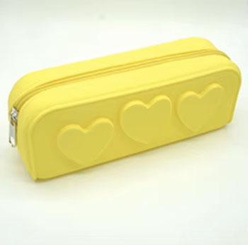 New Makeup Brush Case Toiletry Bag Organizer for Women Silicone Cosmetic Bag Pencil Case with Pattern