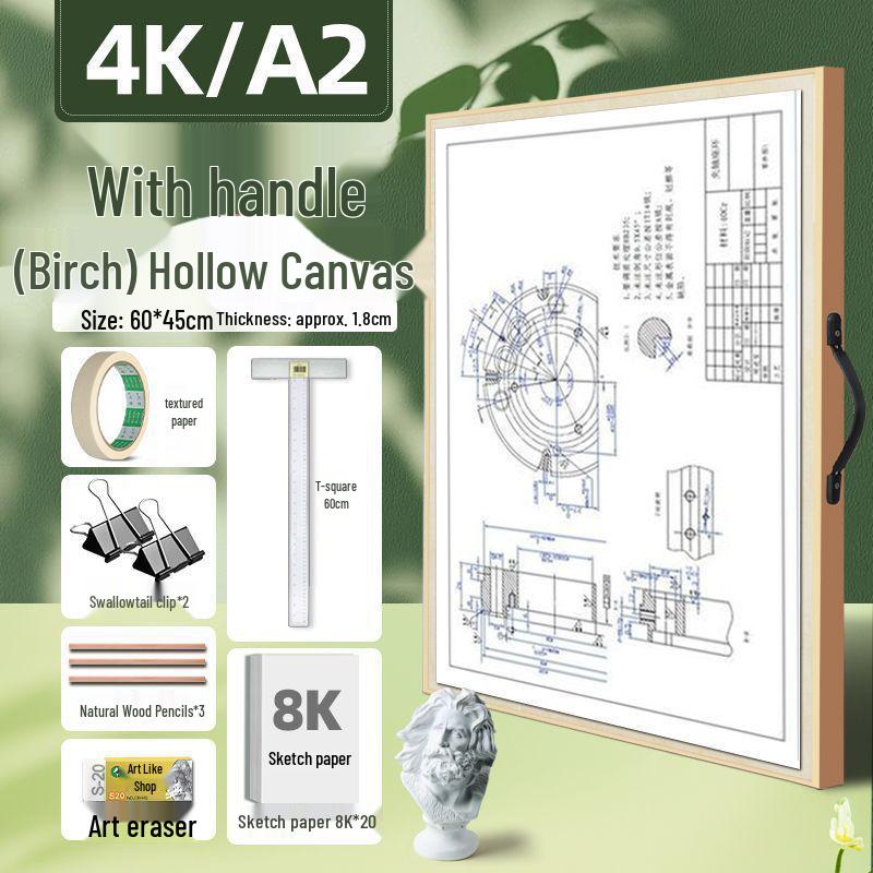 A1/A2/A3 Solid Drawing & Handwriting Board for Designers - Free Shipping