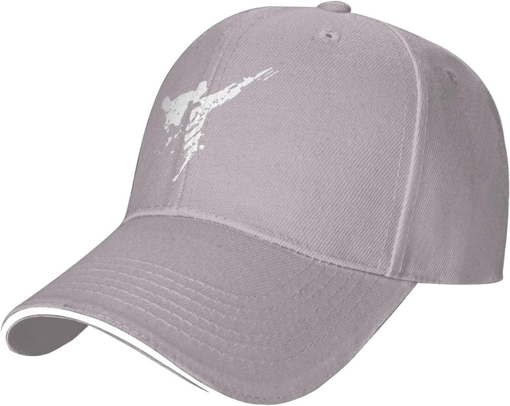 Taekwondo Martial Arts Graphic Print Baseball Cap Polyester Casual Sun Protection Snapback Hat