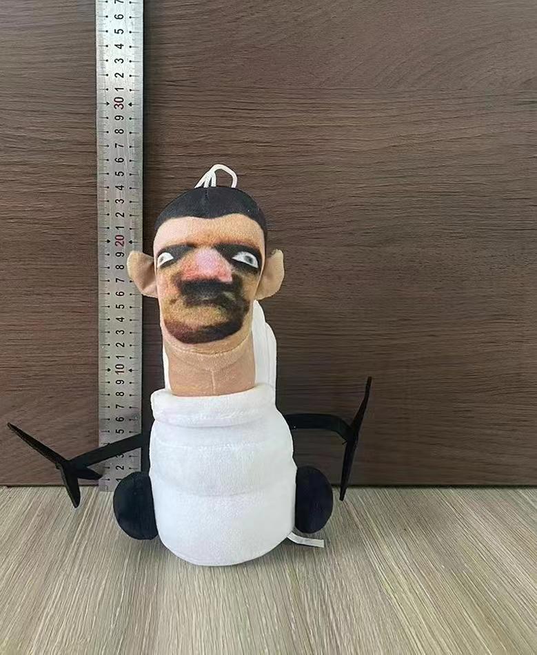 Skibidi Toilet Man Vs. Monitor Man Doll Plush Toy