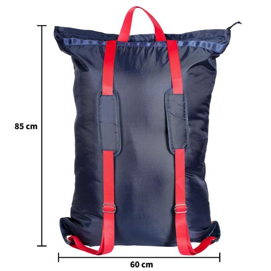 Portable Large Capacity Oxford Clothes Drawstring Clothes Laundry Bag Backpack Sale Goods