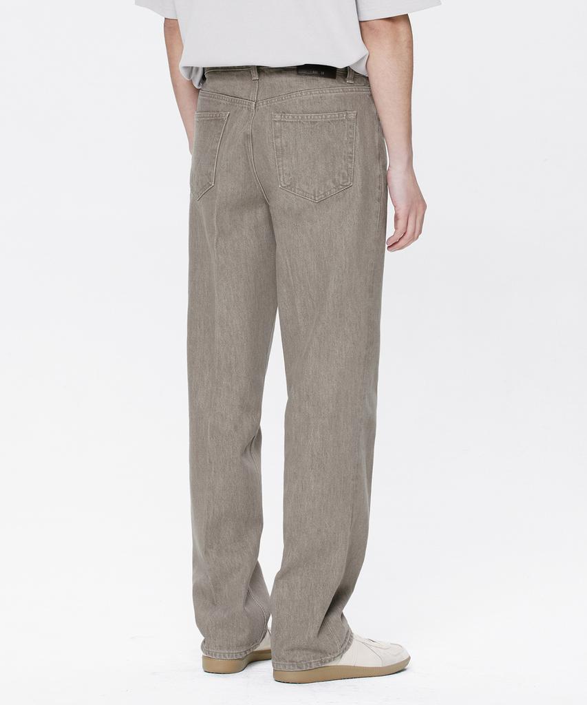 Beulaendideu 605 Hard Twist Denim Mocha Brown Jeans [Relax Straight]