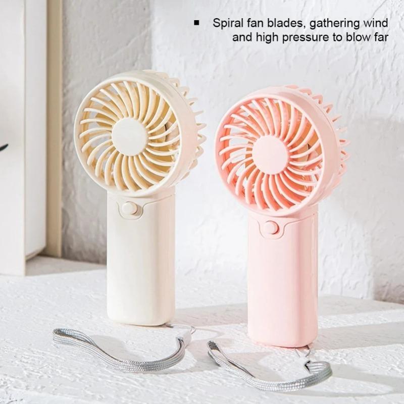 Portable Mini Fan Handheld Lightweight Pocket Fan With Adjustable Speed Cute Personal Air Cooler For Outdoor Travel Student Gift