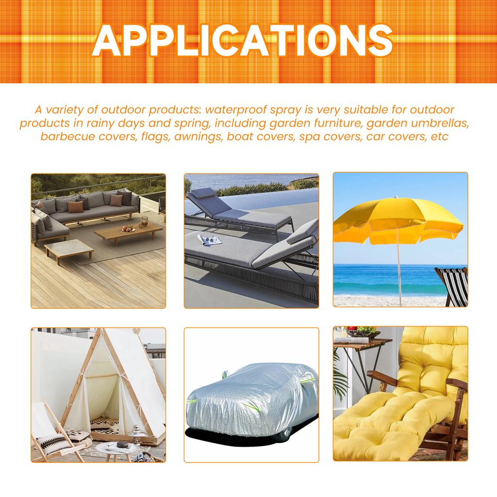 Outdoor Waterproof Protective Fabric Spray, Summer Fabric , Waterproof , Cool And Refreshing Spray,100ML