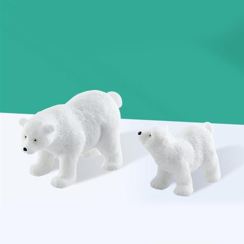Lebensecht Aquarien Eisberg Dekoration Figurenset mit Eisberg und Pinguinen Landschaft Aquarien Ornament