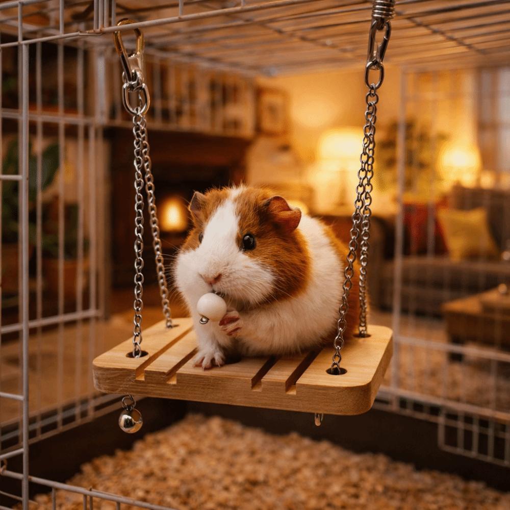 Bite Resistant Small Pet Toy Detachable Parrot Climbing Ladder  Small Animals Play