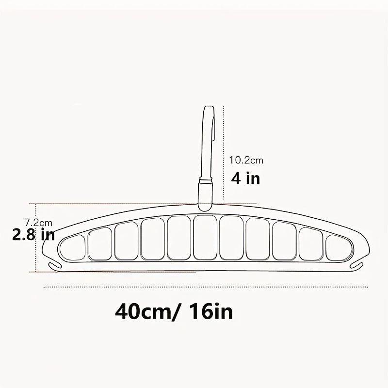 11-Hole Clothes Hanger Organizer Wardrobe Space Saving Storage Hanger For Clothes Folding Hangers Closet Drying Racks Home