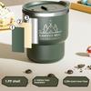 Leak Proof Stainless Steel Coffee Cup With Sealed Lid For Outdoor Camping Office Use Double Layer Insulated Travel Mug