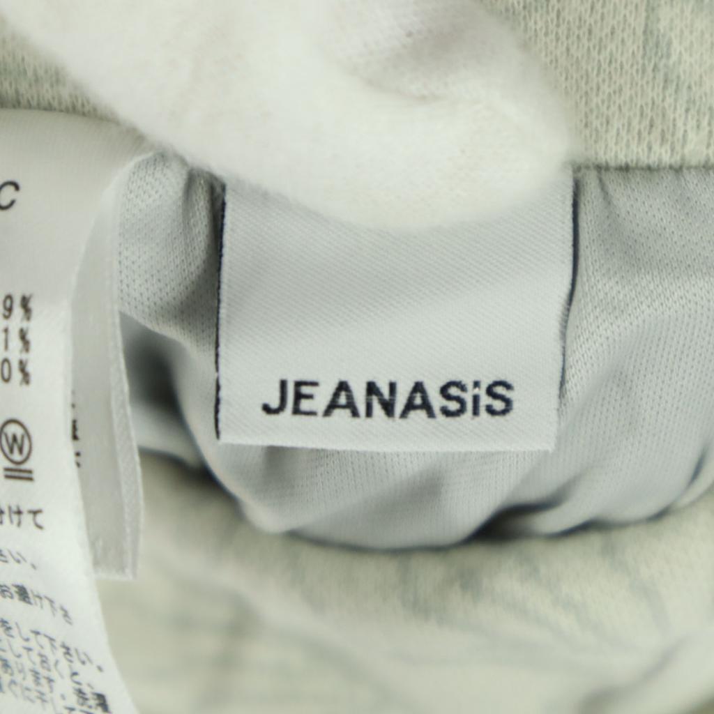 unused JEANASiS Floral Easy pants F White system Women Used