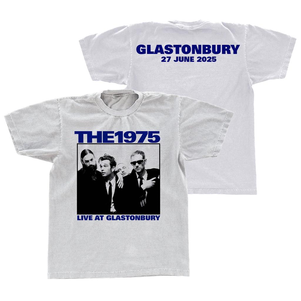 THE1975 Band Alternative Rock Short Sleeved Album Casual Tshirt Mens and Womens Luxury Brand Logo Top 2026