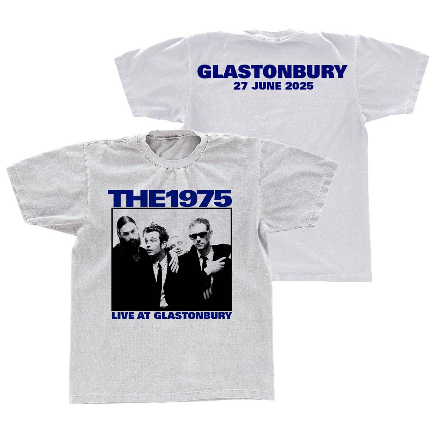

THE1975 Band Alternative Rock Short Sleeved Album Casual Tshirt Mens and Womens Luxury Brand Logo M