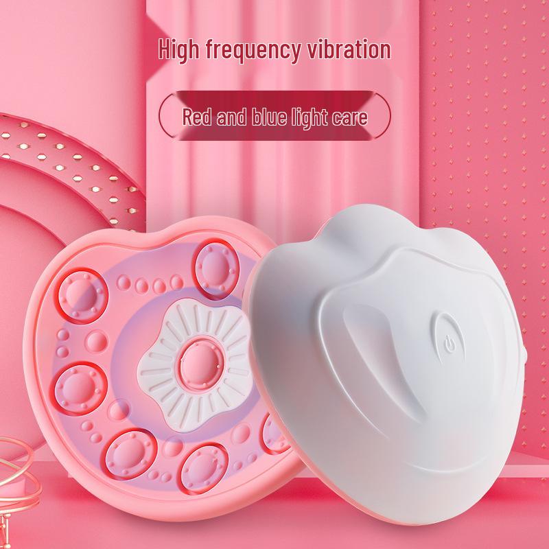 Wireless Remote-Controlled Heated Vibration Breast Massager