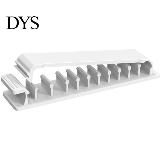 Cable Management Organizers Self Adhesive Wall Mounted Saving Space Cord Manage Multipurpose Wire Clamps for Home Clips