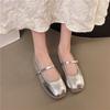 Summer Evening Wind Mary Jane Shoes Single Shoes Women'S French Ballet Skirt Doudou Shoes New Flat Temperament Matching