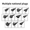 Copper Clad Aluminum 1m/1.5m/1.8m/3m/3ft/4ft/5ft/7ft/10ft Customization Uk 3pin C5 Power Cable Cords for Laptop