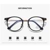 Ultra-light Tr Glasses For Men's Trendy Blue Light Can Be Matched With Small Face Frame For Women's Flat Light Glass 11027