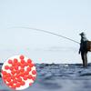 Foam Strike Indicator Fishing Bobbers Fishing Float Fluorescent Drift Ball Fishing Buoyancy Balls