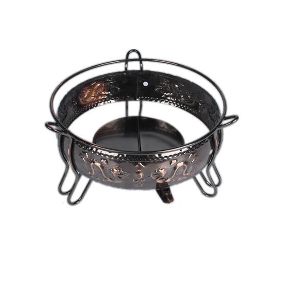 Mini Outdoor Camping BBQ Solid Alcohol Stove Household Spirit Burner Decoration