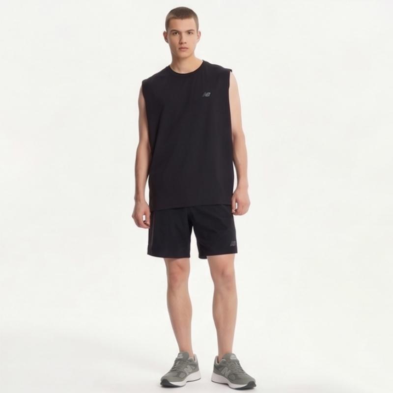 New Balance Unisex Big Logo Tank Top Ice Nbngfco303 19