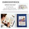 Creatief doe-het-zelf Stekenboek Handgemaakte Borduursteek Boeken Naaiboeck Borduur Naaikit Met Patronen Boek Voor Beginners
