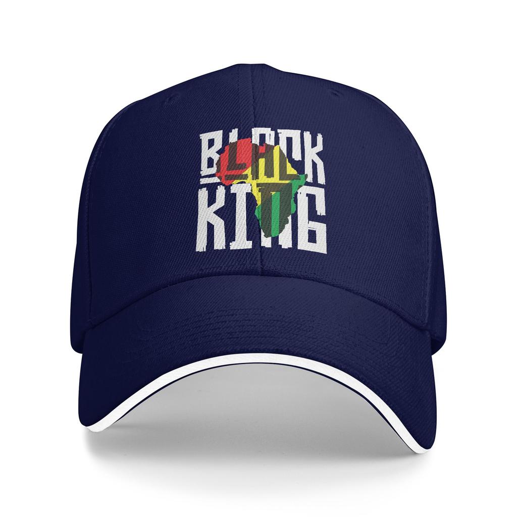 Black King History Month Africa Tribal Baseball Cap Classic UnisexTeens Trucker Hat Hot Sale Design Kpop Rock Baseball Caps