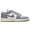 New Jordan Air Jordan 1 Low Vintage Grey GS 553560-053