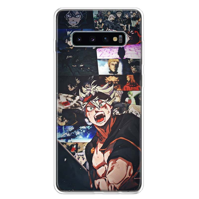 

Чехол для телефона с изображением аниме «Черный клевер» для Samsung Galaxy S10 Plus S20 FE S21 S22 Ultra S10E S9 S8 + S7 Edge J4 Samsung S22 Ultra