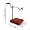 Morsa per mosche base stabile ganascia regolabile attrezzatura da pesca per hobbisti, officina,